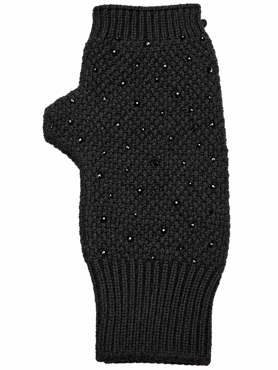 Fingerless Knit Gloves