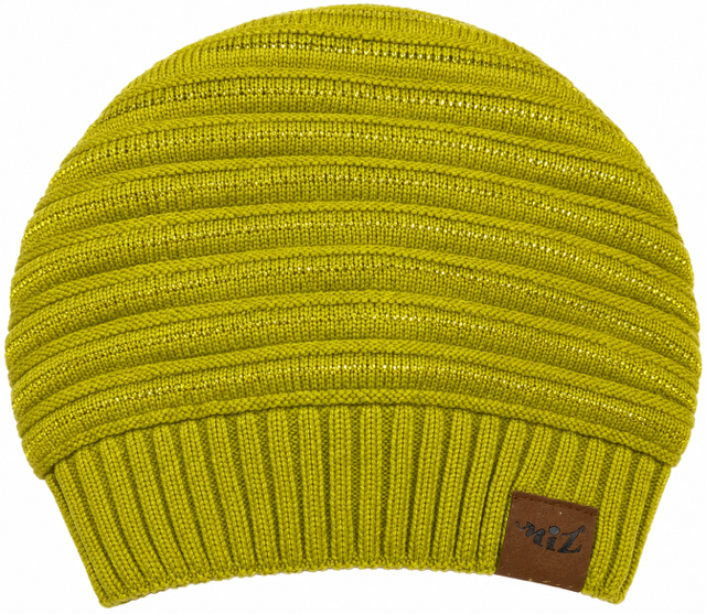 Lockere Rippstrick-Mütze, 7 Farben