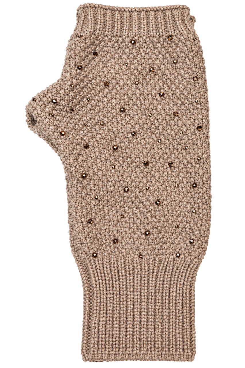 Fingerless Knit Gloves