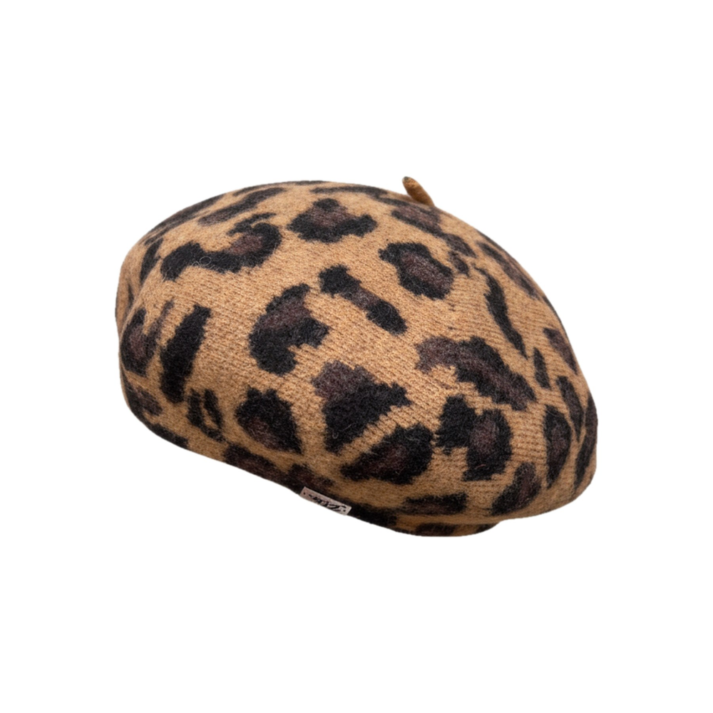 Peret Tiger beret in brown