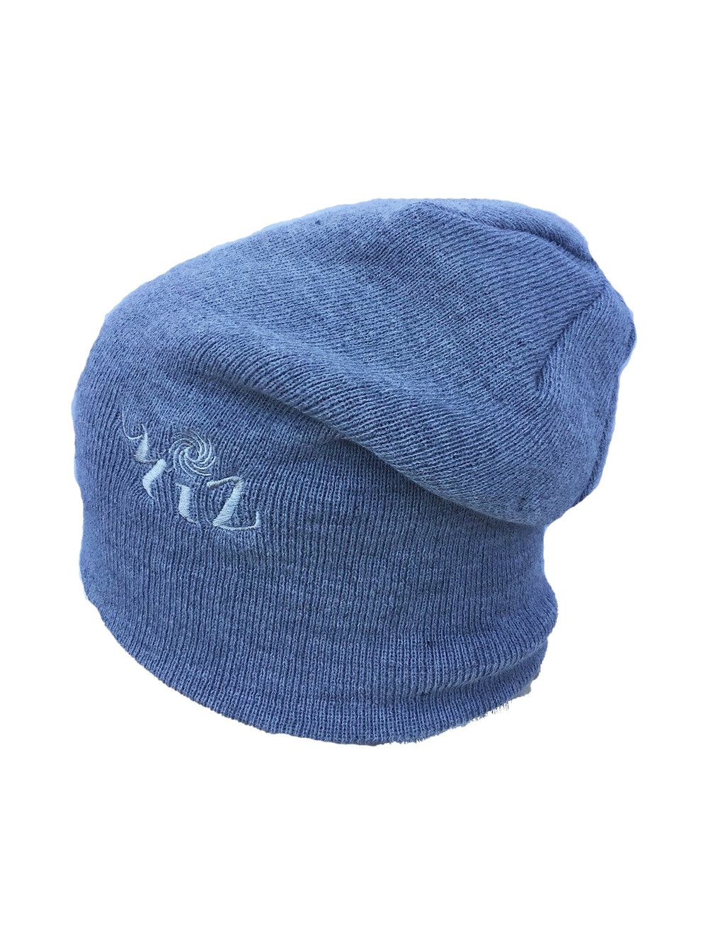 Men's long beanie in grey
