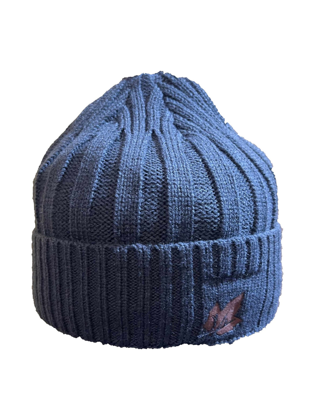 Lefa Rippstrick-Mütze in Blau
