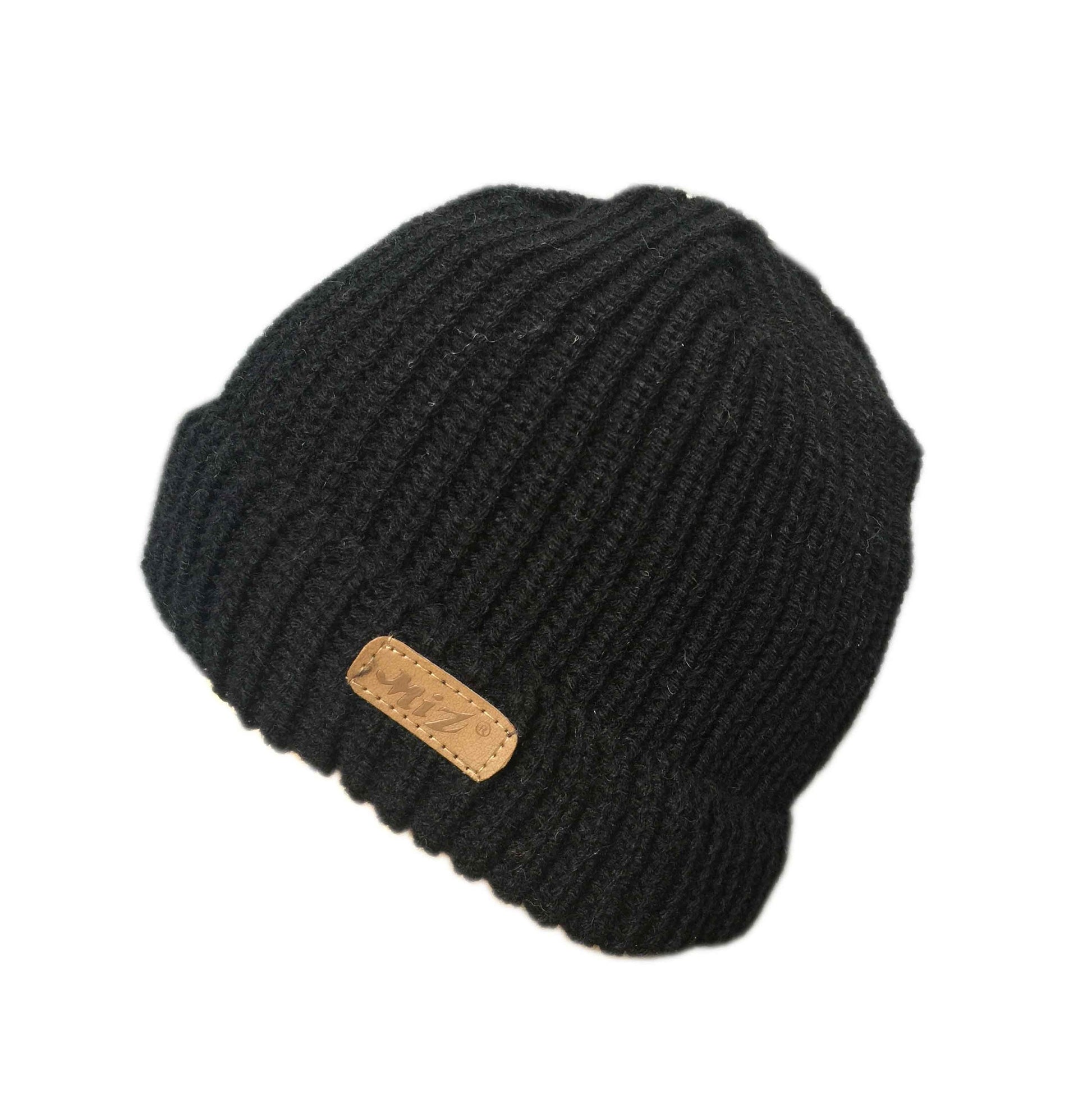 black beanie hat mens